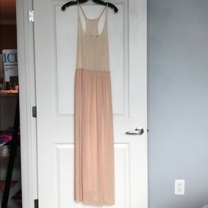 NWOT Urban Outfitters (Kimchi Blue) cream maxi